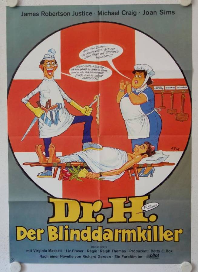 Doctor in Love re-release german movie poster